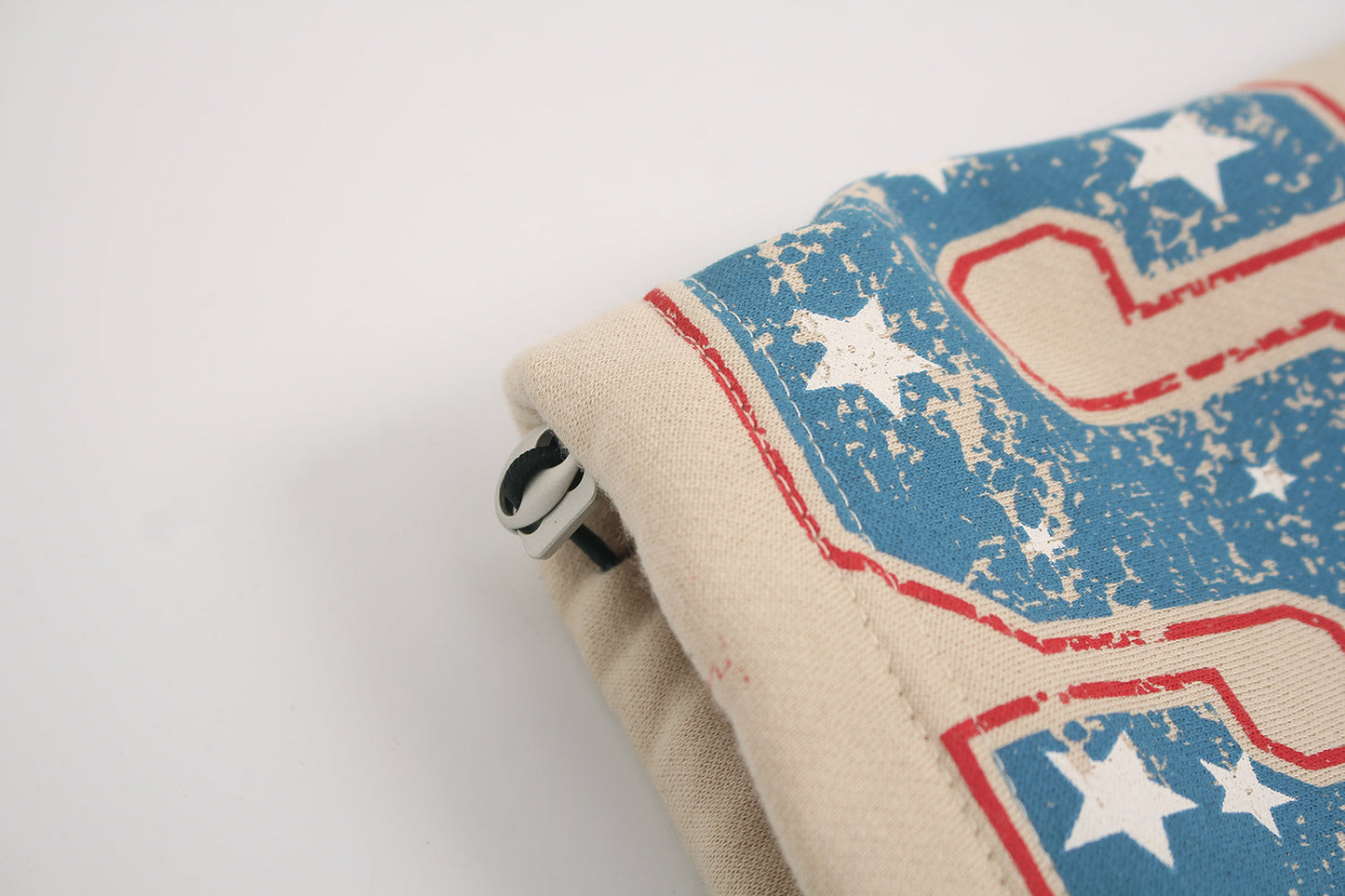 CapCabin Fleece-Lined Retro Letter Wide-Leg Sweatpants