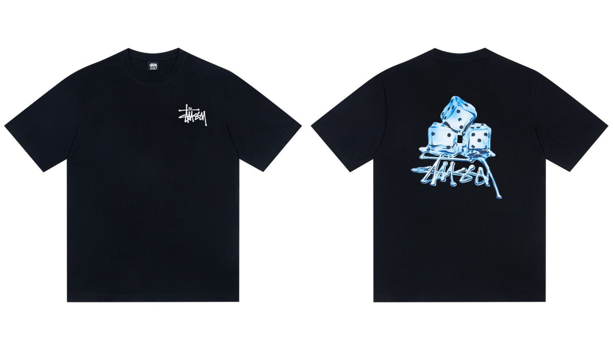 STUSSY Dice Graphic Logo T-Shirt
