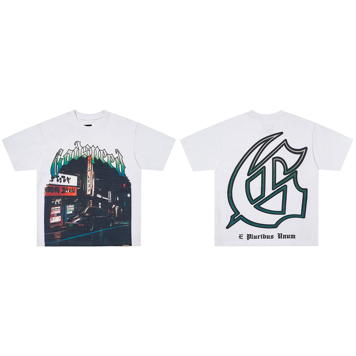 GodSpeed G Tokyo Night Graphic T-Shirt
