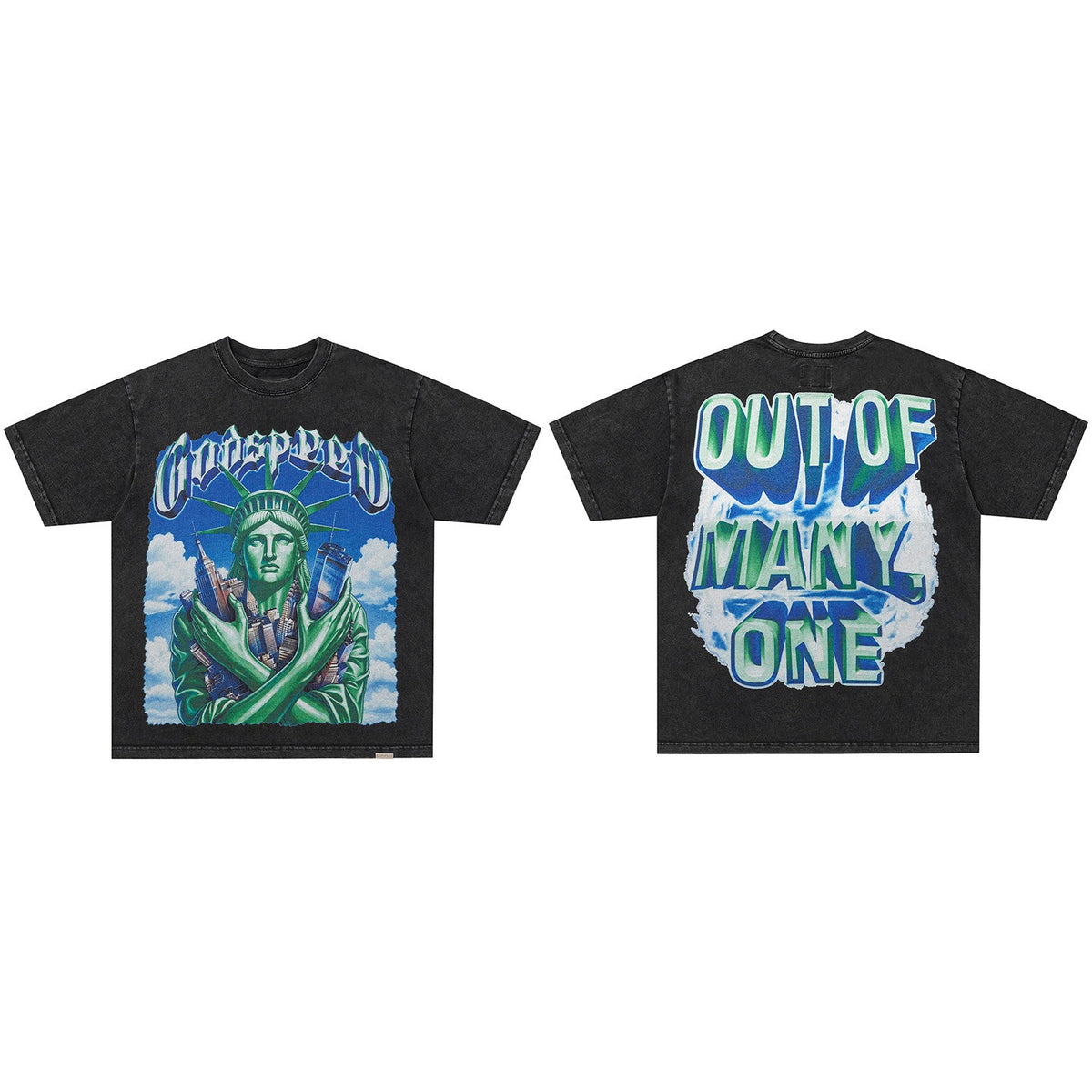 GodSpeed Out of Many One Liberty Graphic T-Shirt