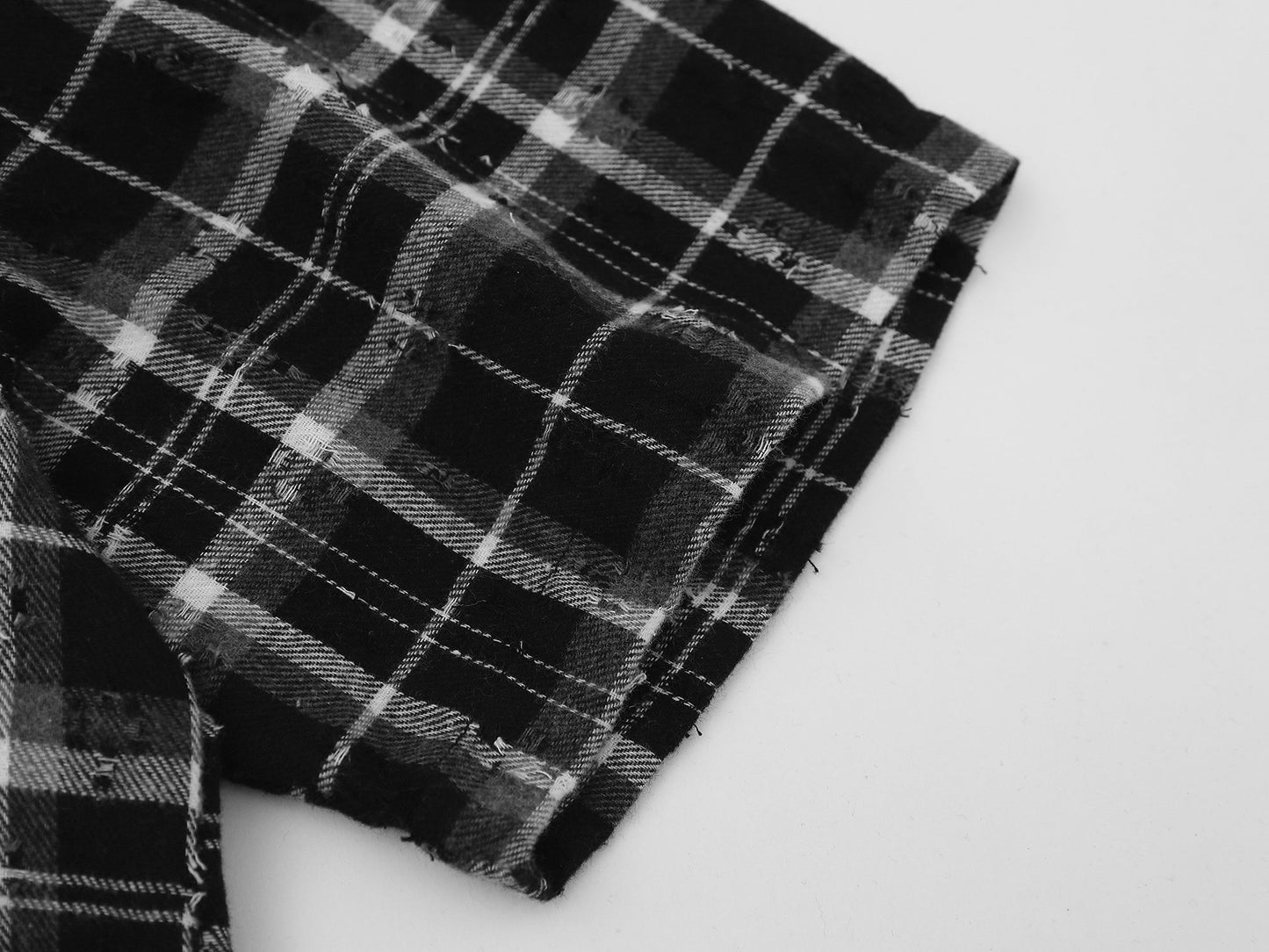 CapCabin “Burn The Script” Plaid Shirt