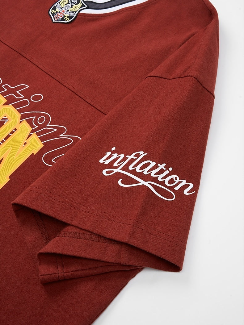 CapCabin Passion Graphic V-Neck Tee