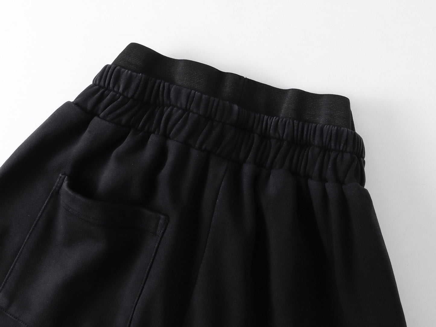 CapCabin “Distressed Sport Wide-Leg Pants”