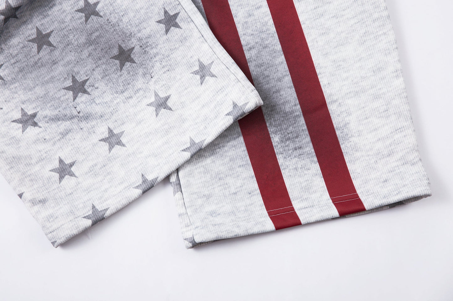 CapCabin Star Stripe Wide-Leg Sweatpants