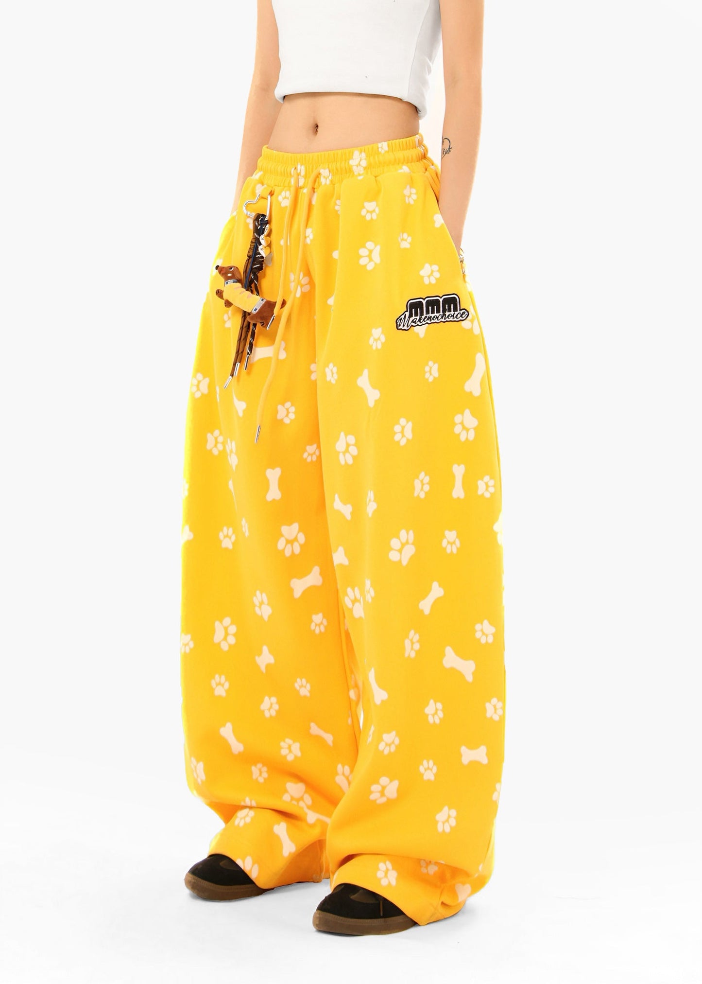 CapCabin Paw Print Lounge Pants