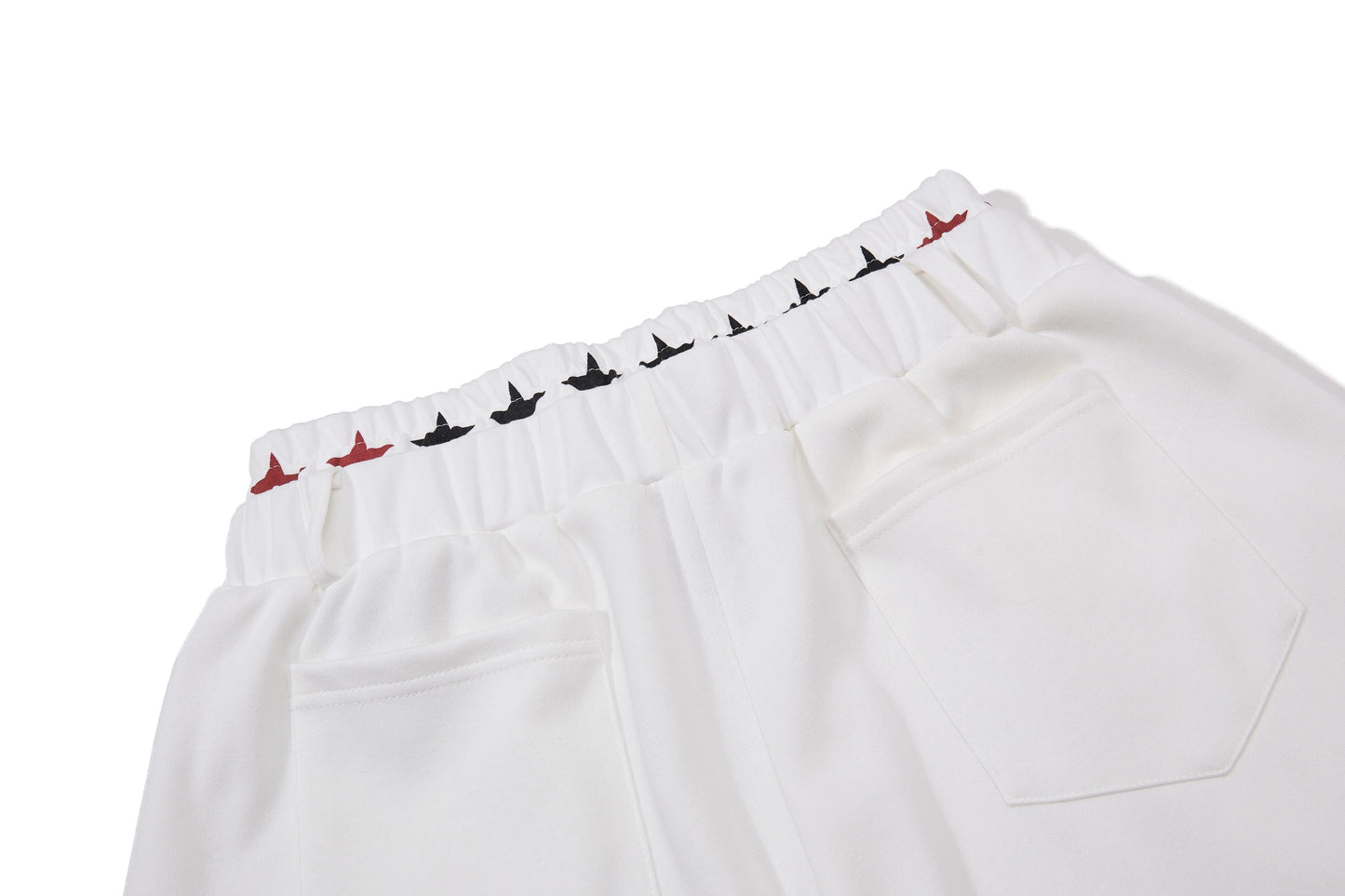 CapCabin Vintage Stripe Graphic Wide-Leg Pants