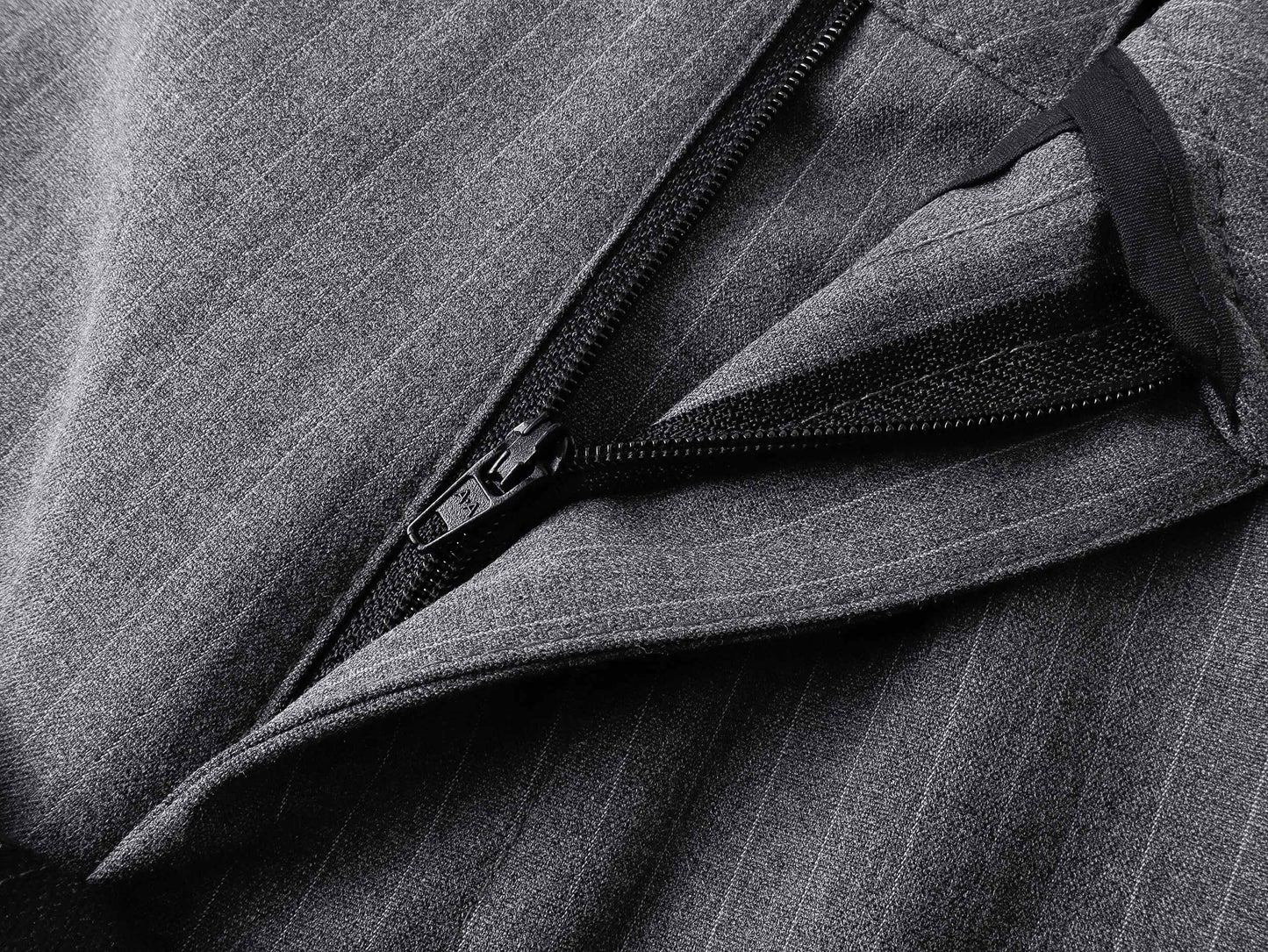 CapCabin “Tailored Wrap Wide-Leg Trousers”