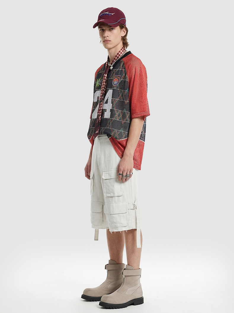 CapCabin “Varsity 24” Mesh Jersey T-Shirt