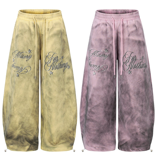 CapCabin “Misery Was Nothing” Washed Sweatpants