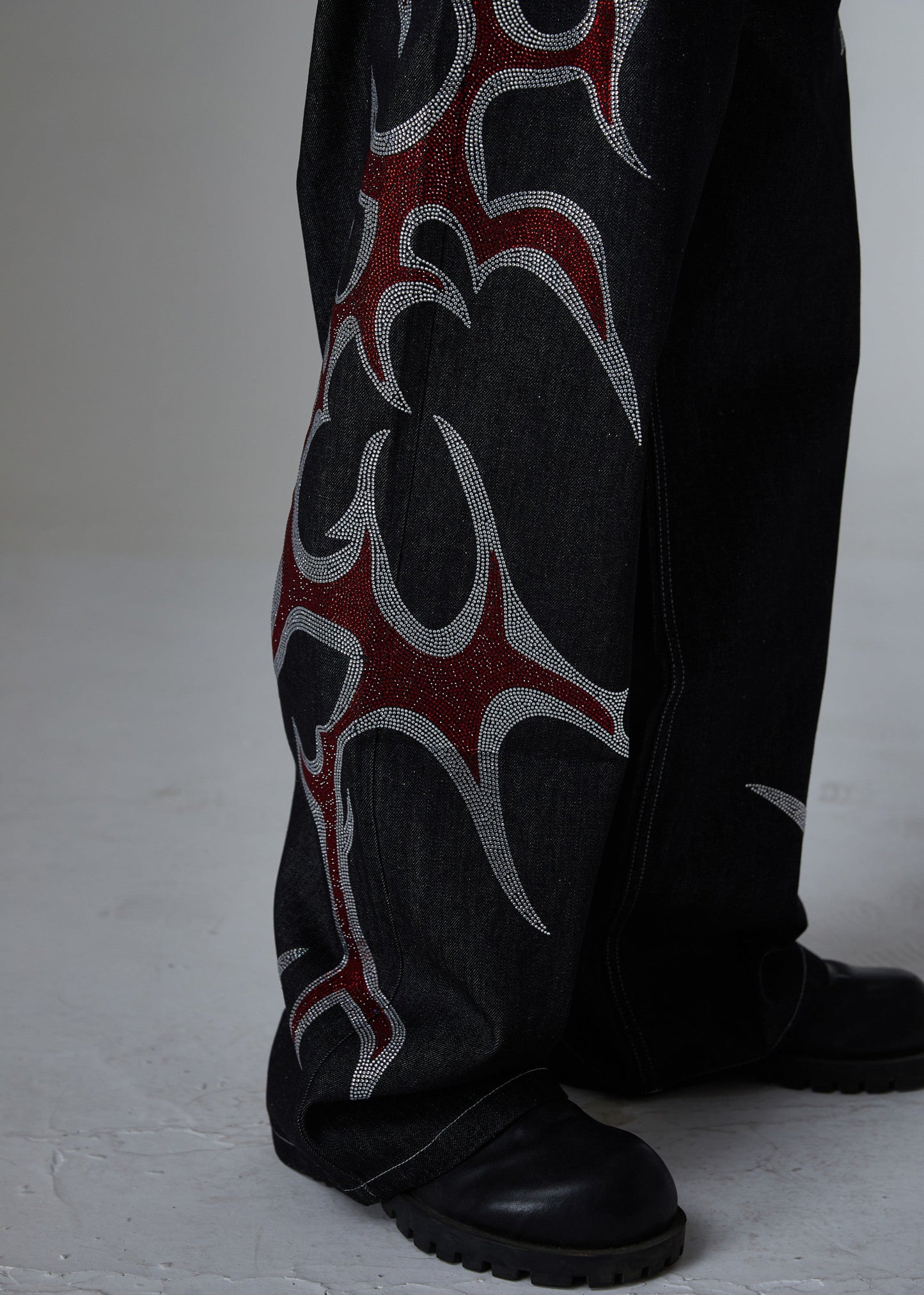 CapCabin Graphic Denim Pants