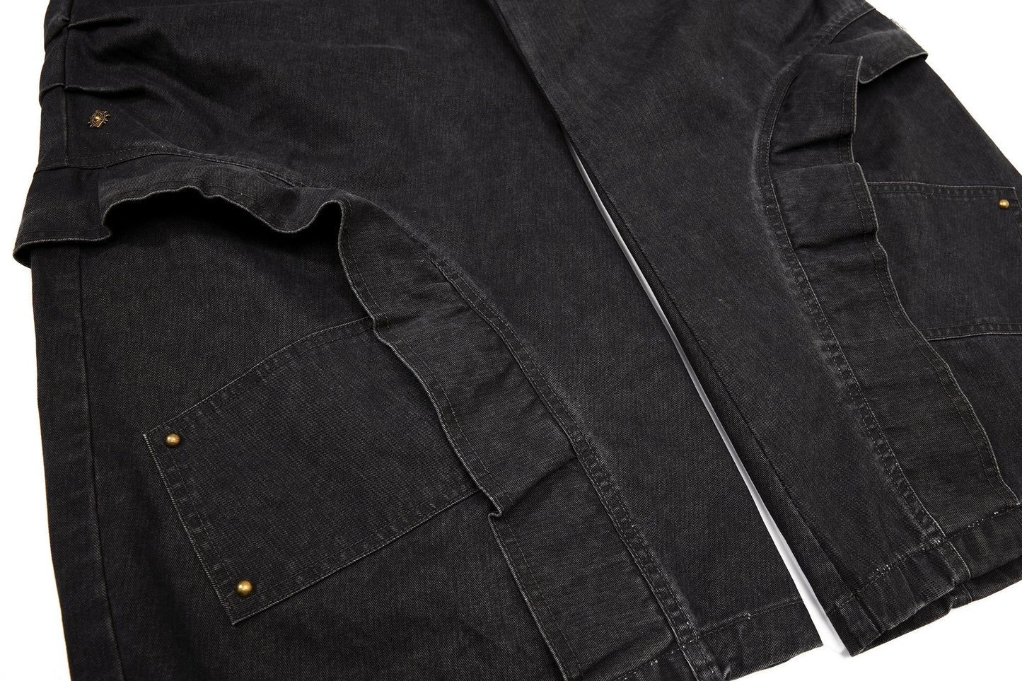 CapCabin Multi-Zip Panel Denim Pants