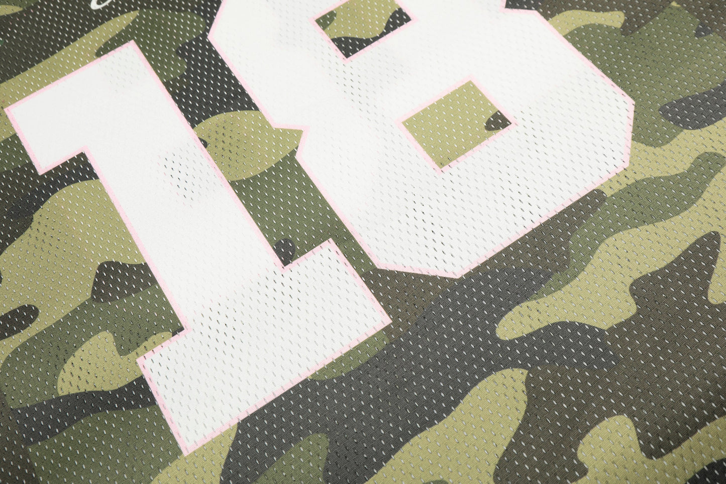 CapCabin Pink Camo “18” Mesh Jersey