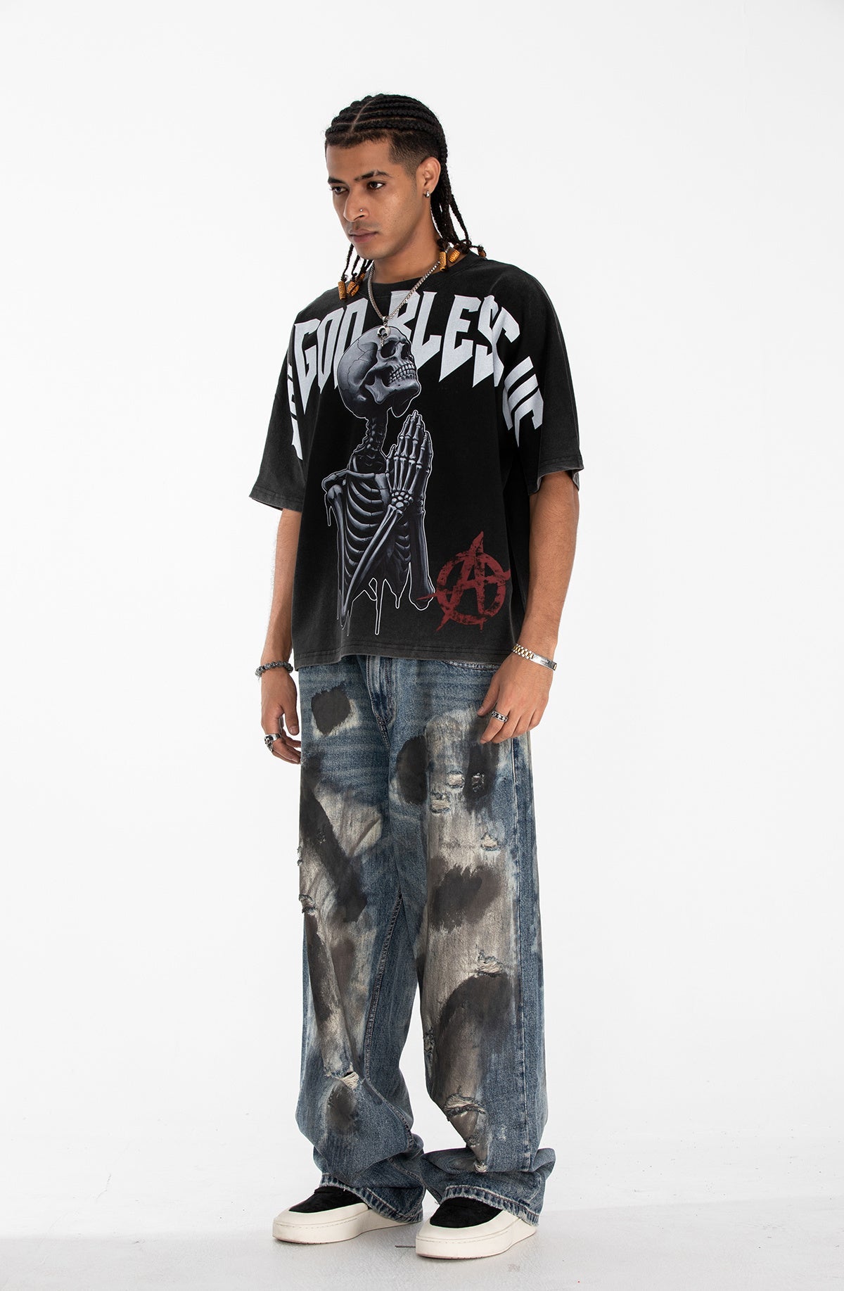 CapCabin “Blessed Bones” Graphic Tee