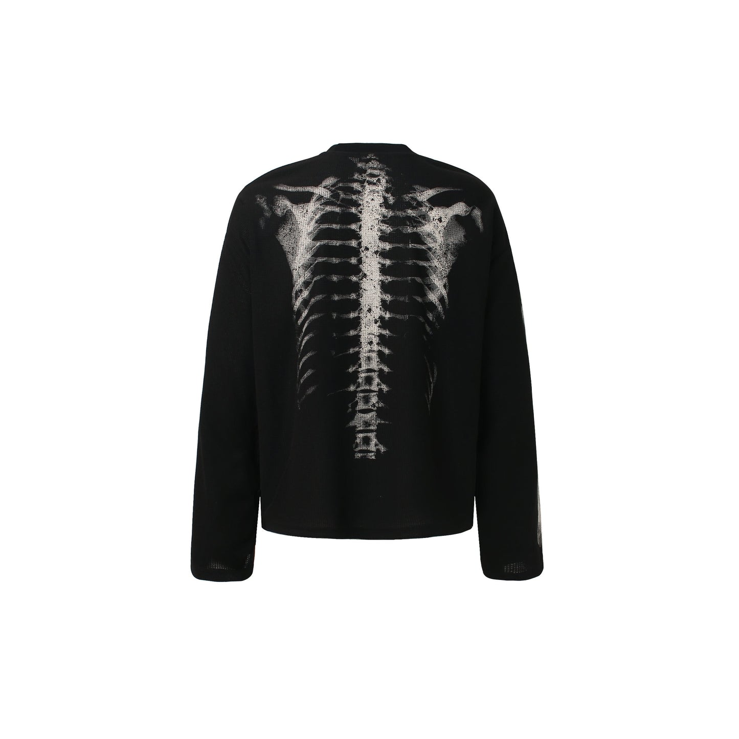CapCabin Skeleton Print Long Sleeve Tee
