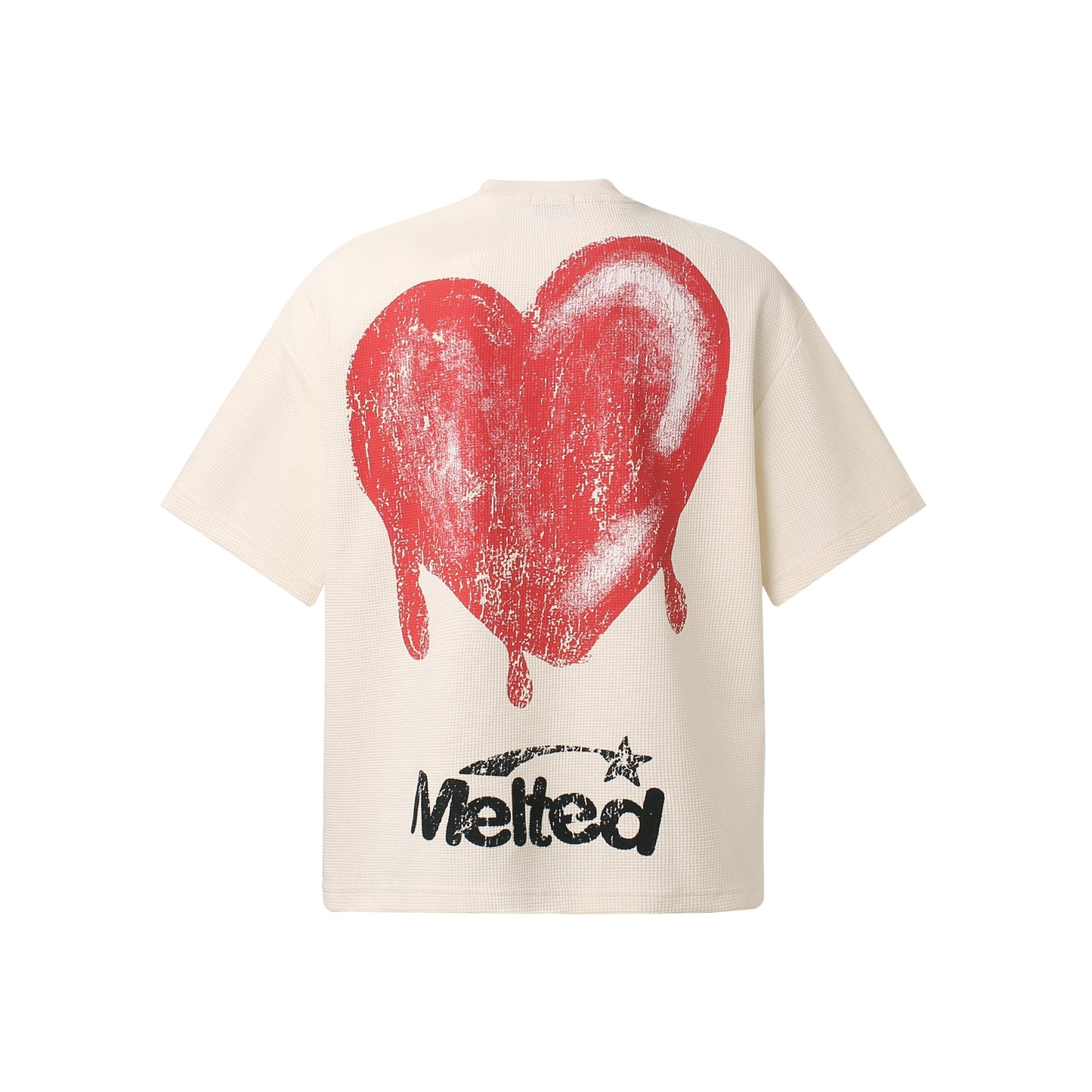 CapCabin Melted Heart Ribcage Graphic Tee