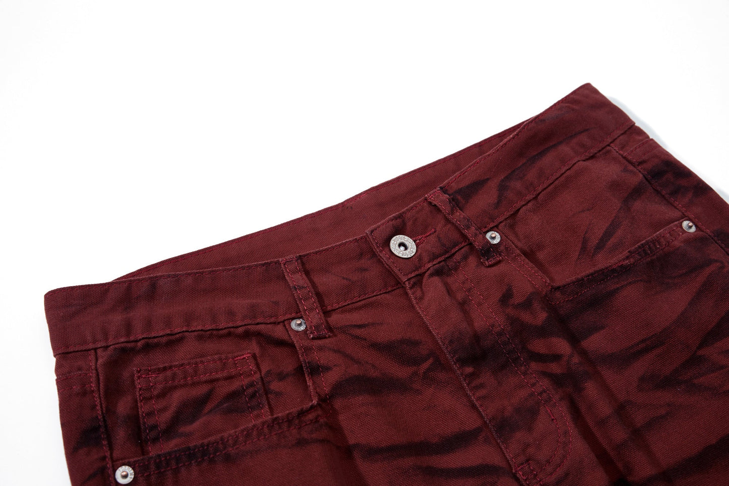 CapCabin Tiger-Pattern Flared Pants