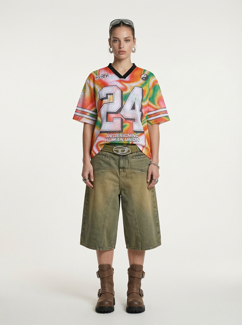 CapCabin “Eternity 24” Mesh Jersey T-Shirt