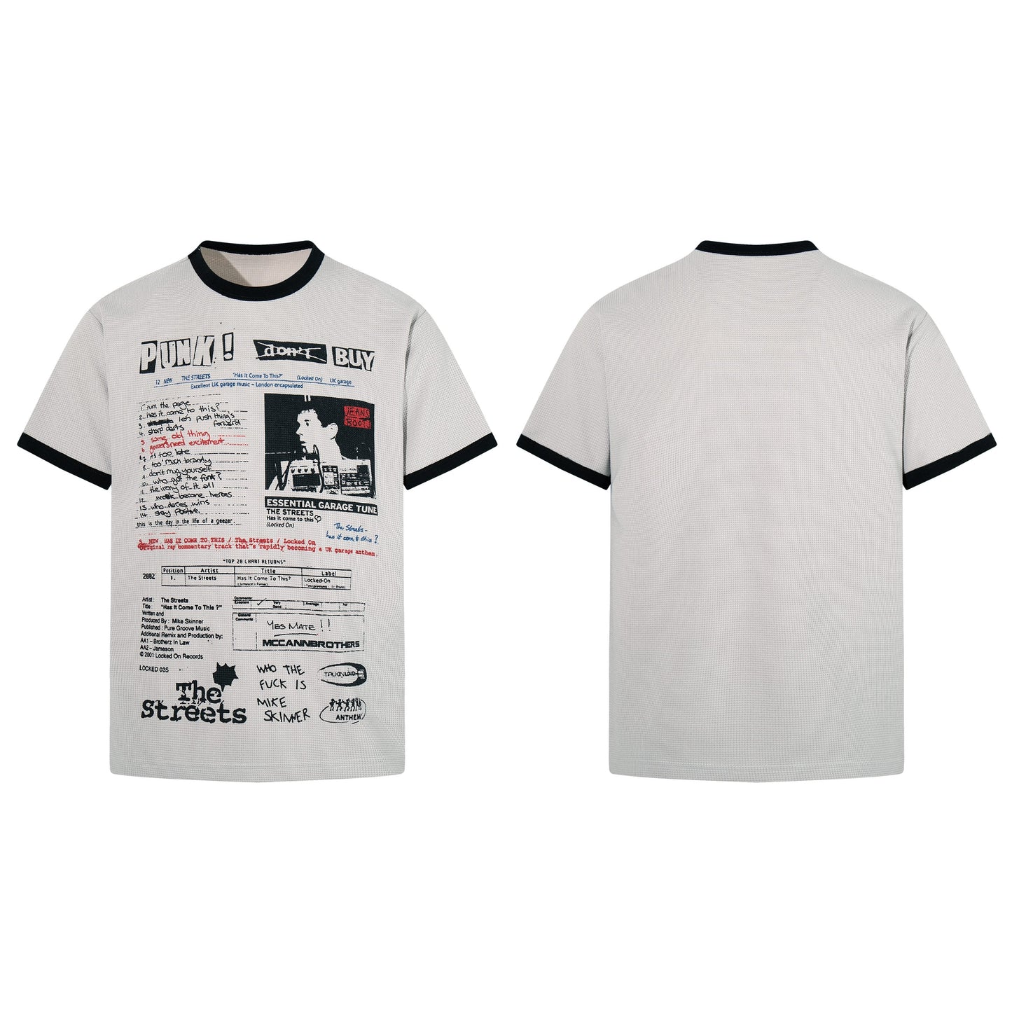 CapCabin Punk Editorial Graphic T-Shirt