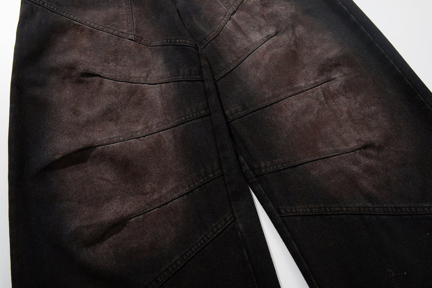 CapCabin Panel-Washed Wide-Leg Pants