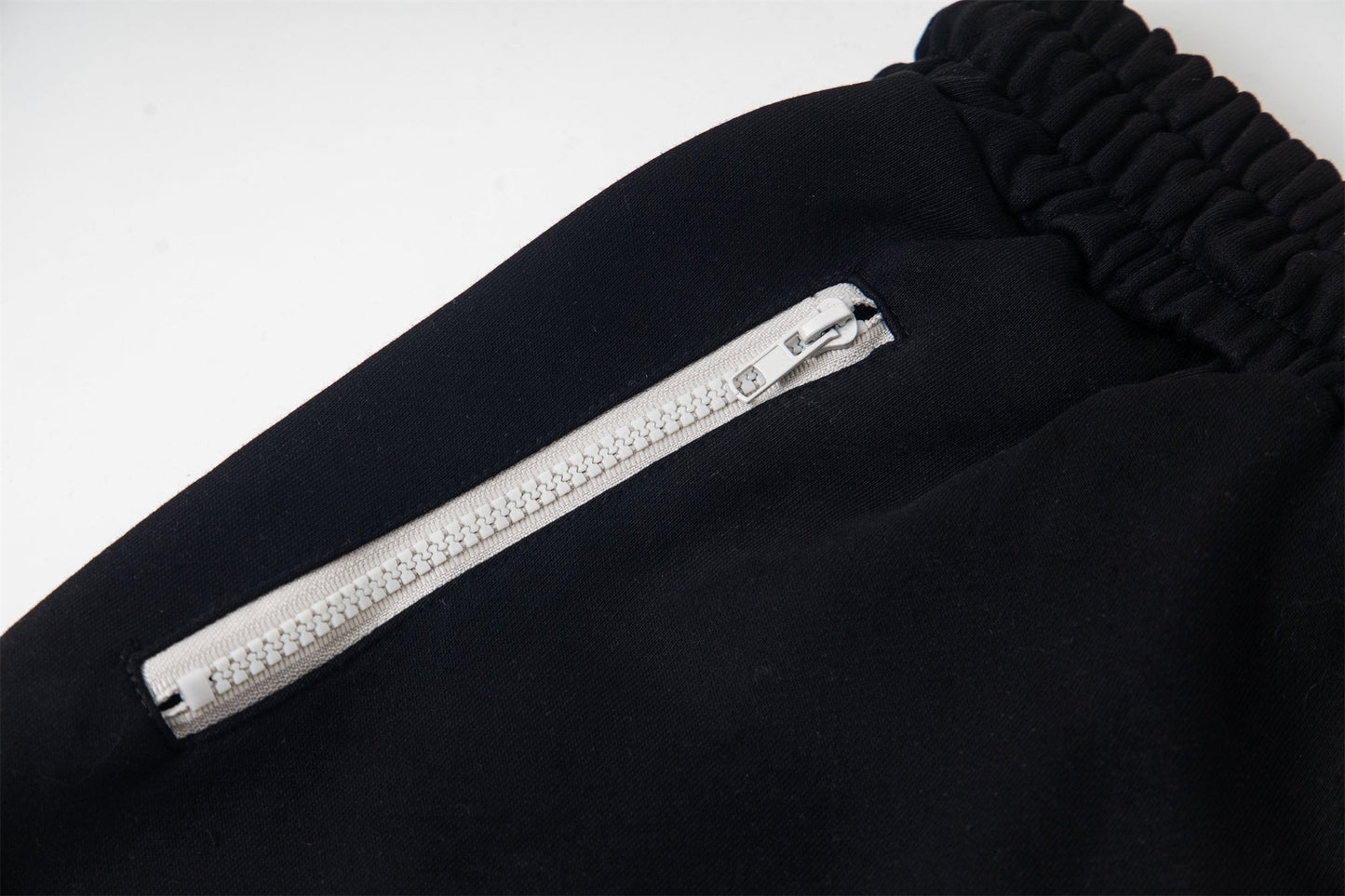 CapCabin Flame Script Wide-Leg Sweatpants