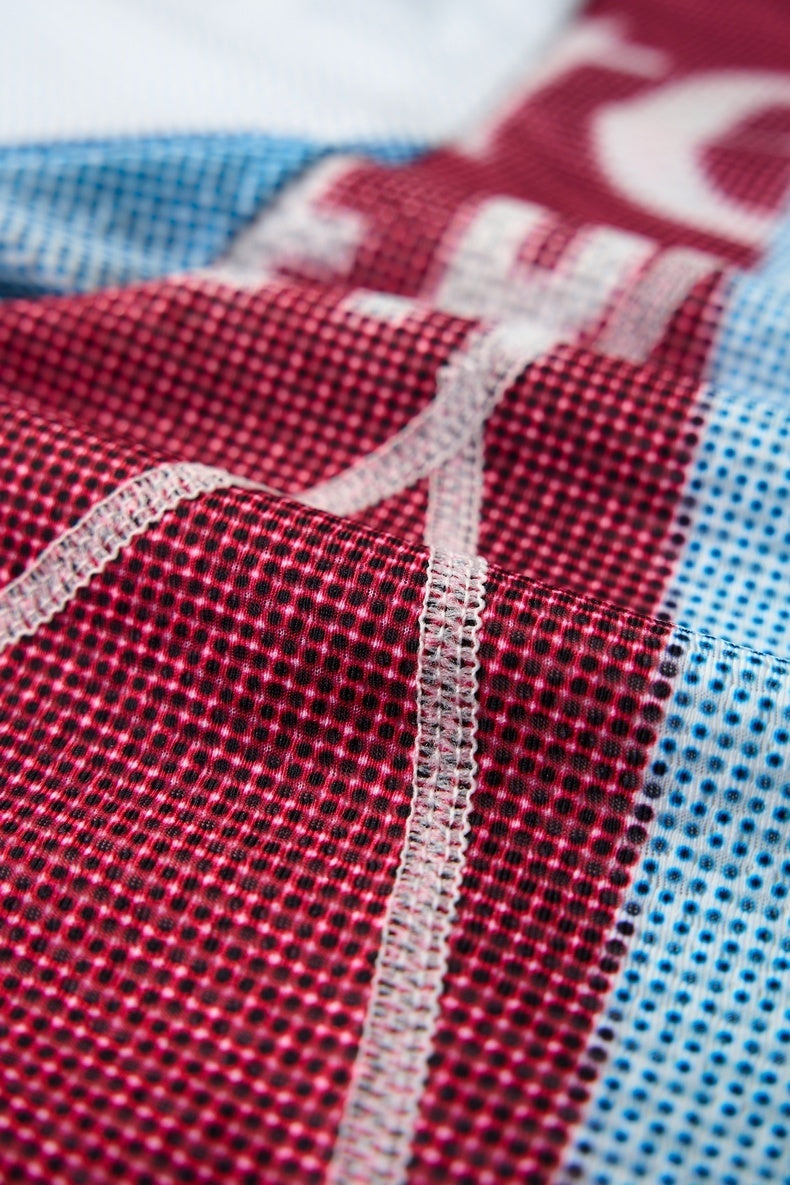 CapCabin Vintage Football Patchwork Jersey