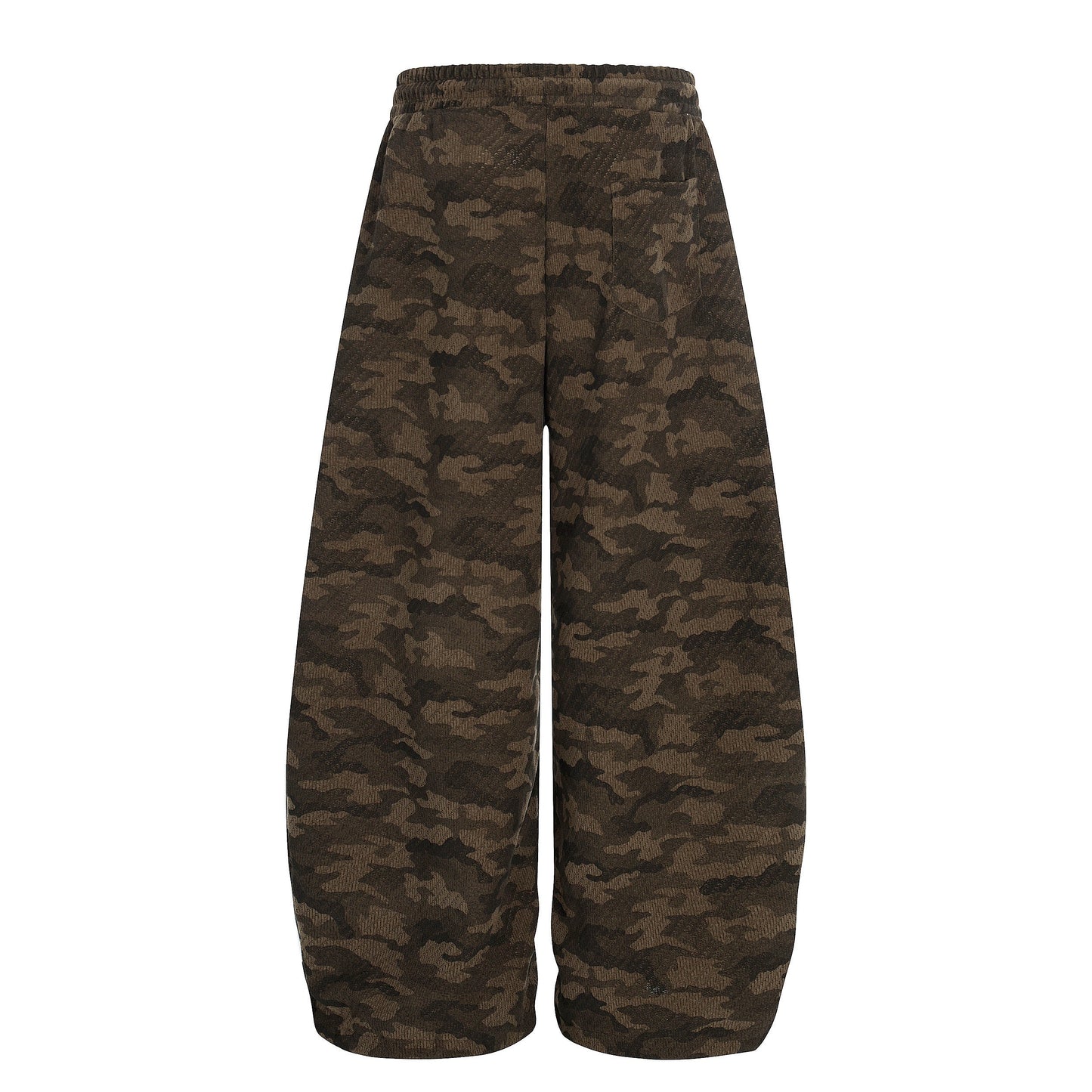 CapCabin Vintage Camo Wide-Leg Sweatpants