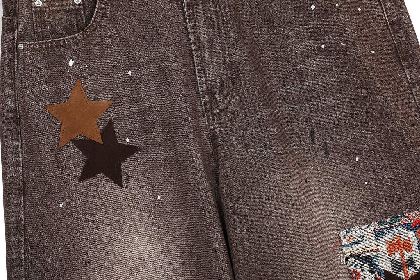 CapCabin “Vintage Patchwork Star Denim”