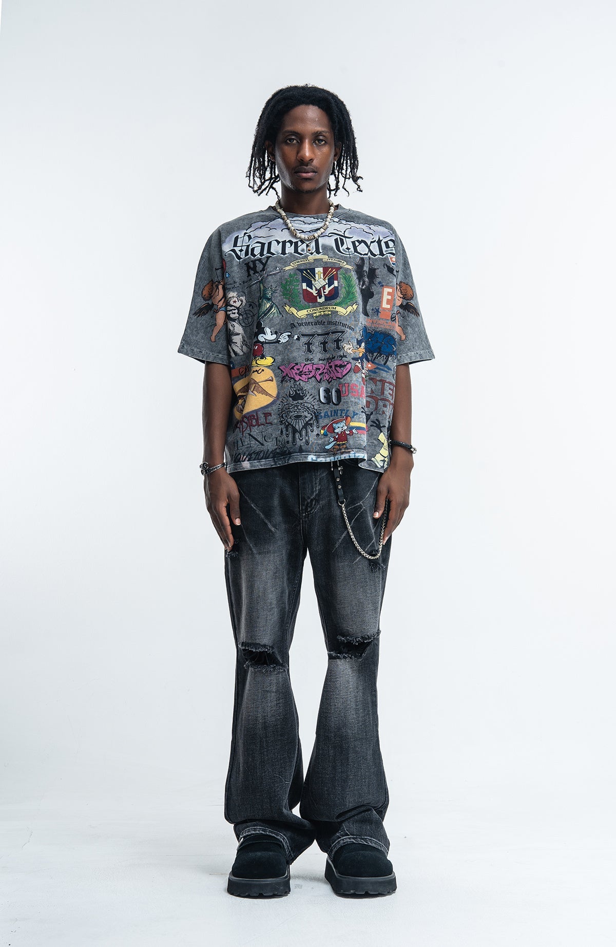 CapCabin “Sacred Chaos” Graphic Tee