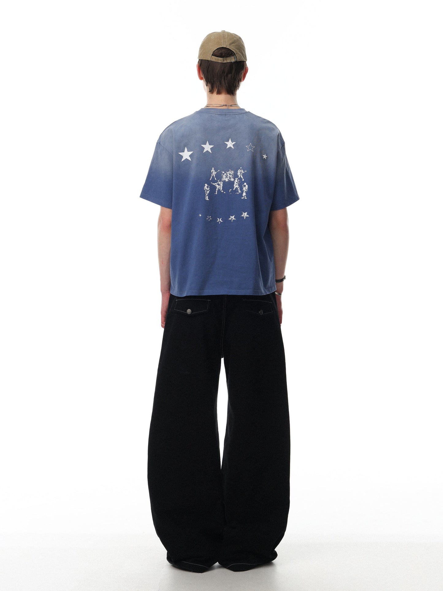 CapCabin “Star Fade Back Graphic Tee”