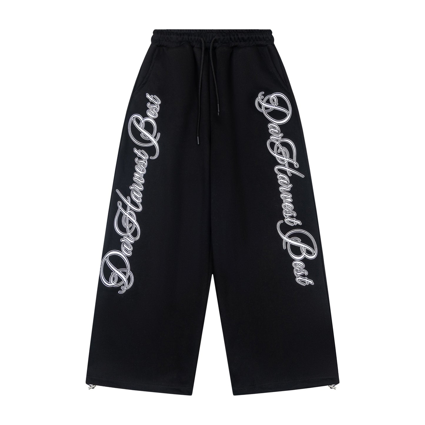 CapCabin Script Logo Wide-Leg Sweatpants