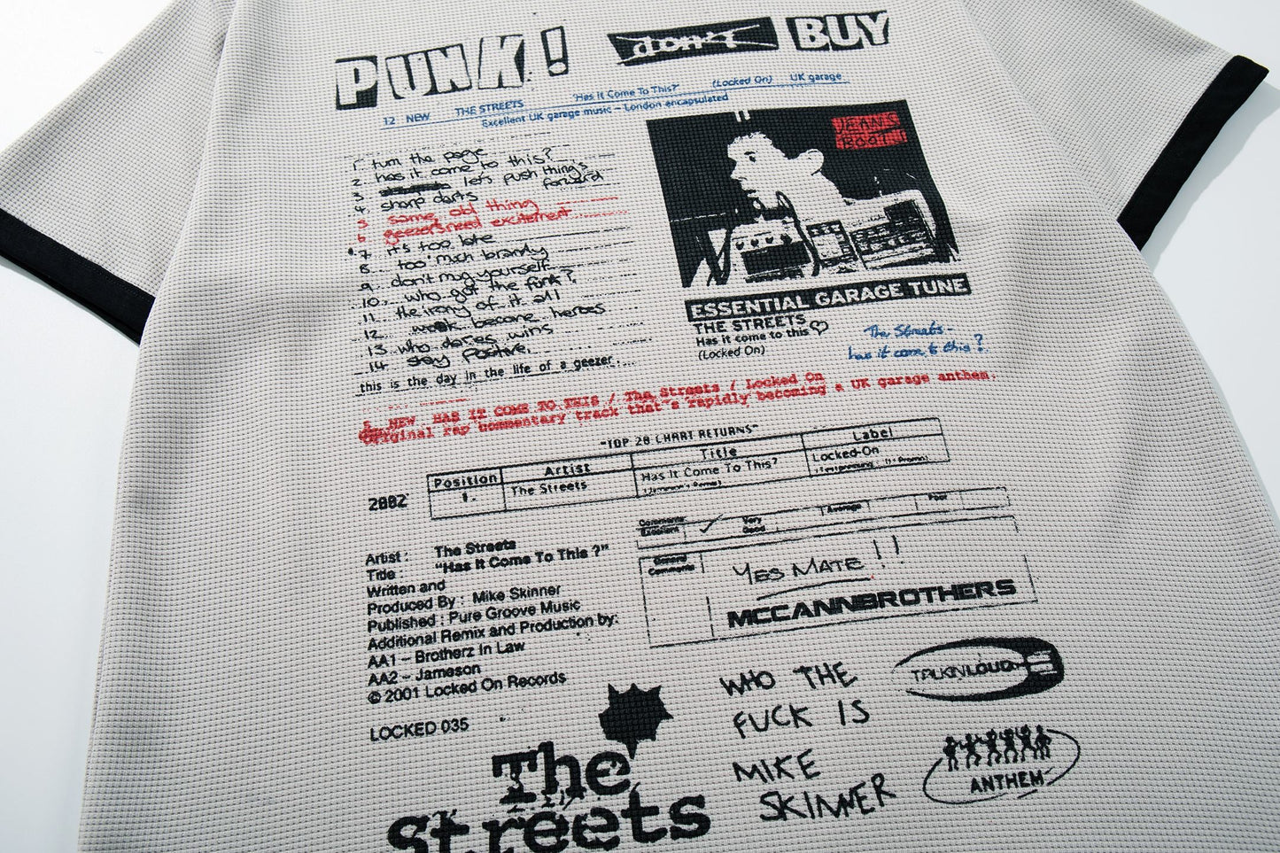 CapCabin Punk Editorial Graphic T-Shirt