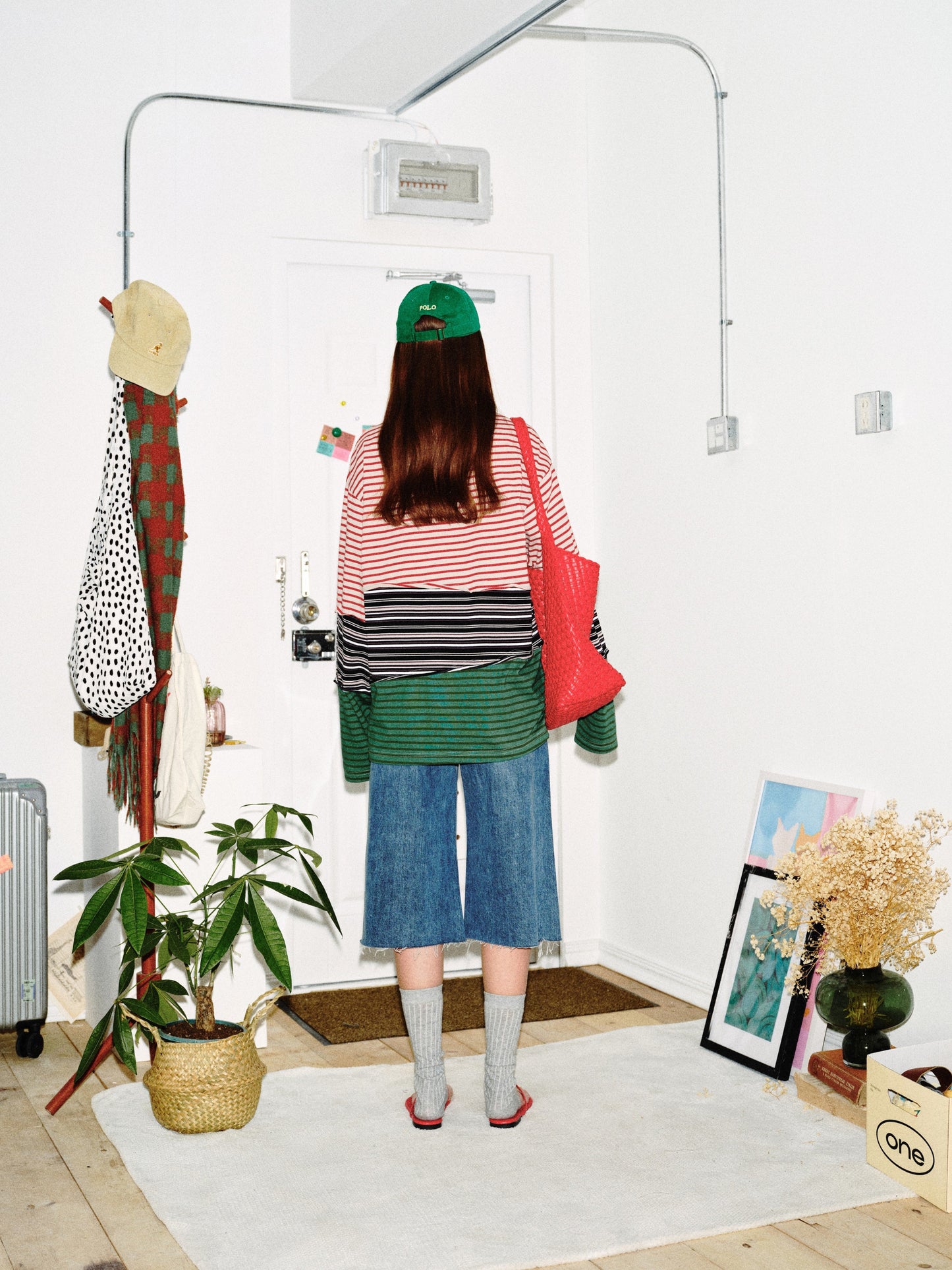 CapCabin Striped Long Sleeve Tee