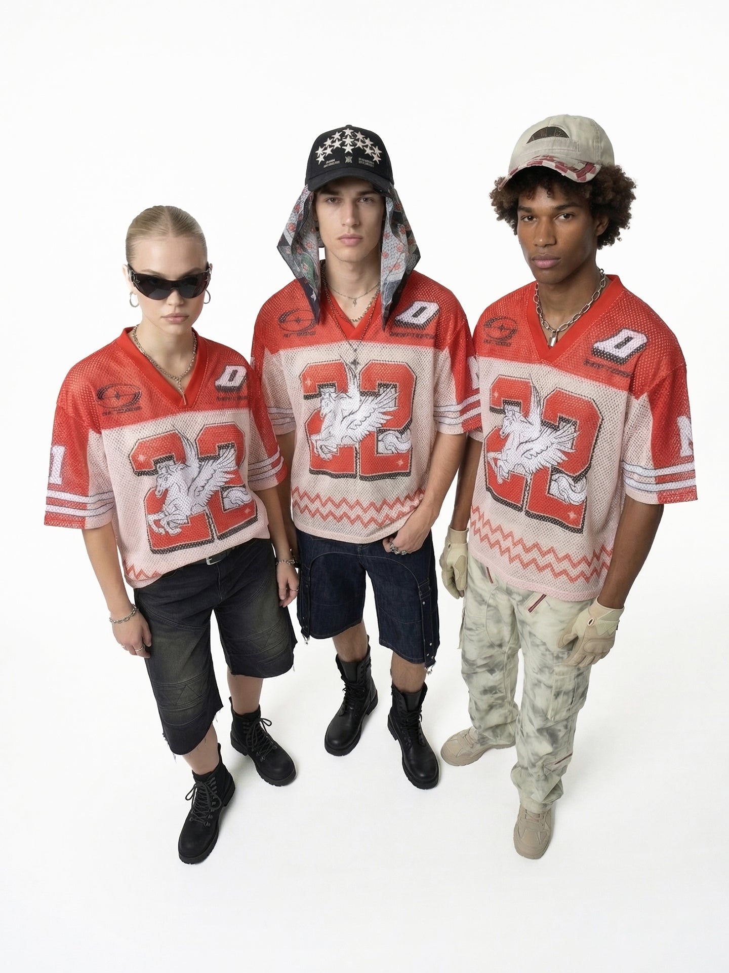 CapCabin “Noble Sun 22” Mesh Jersey T-Shirt