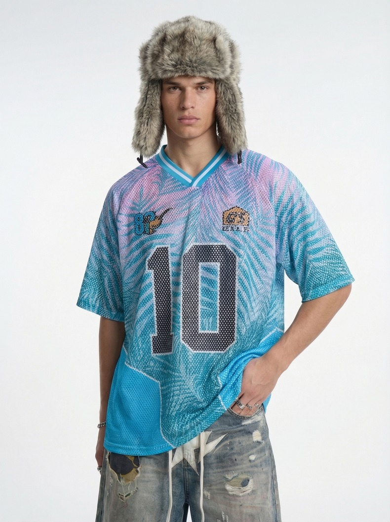 CapCabin “Tropical 10” Mesh Jersey T-Shirt