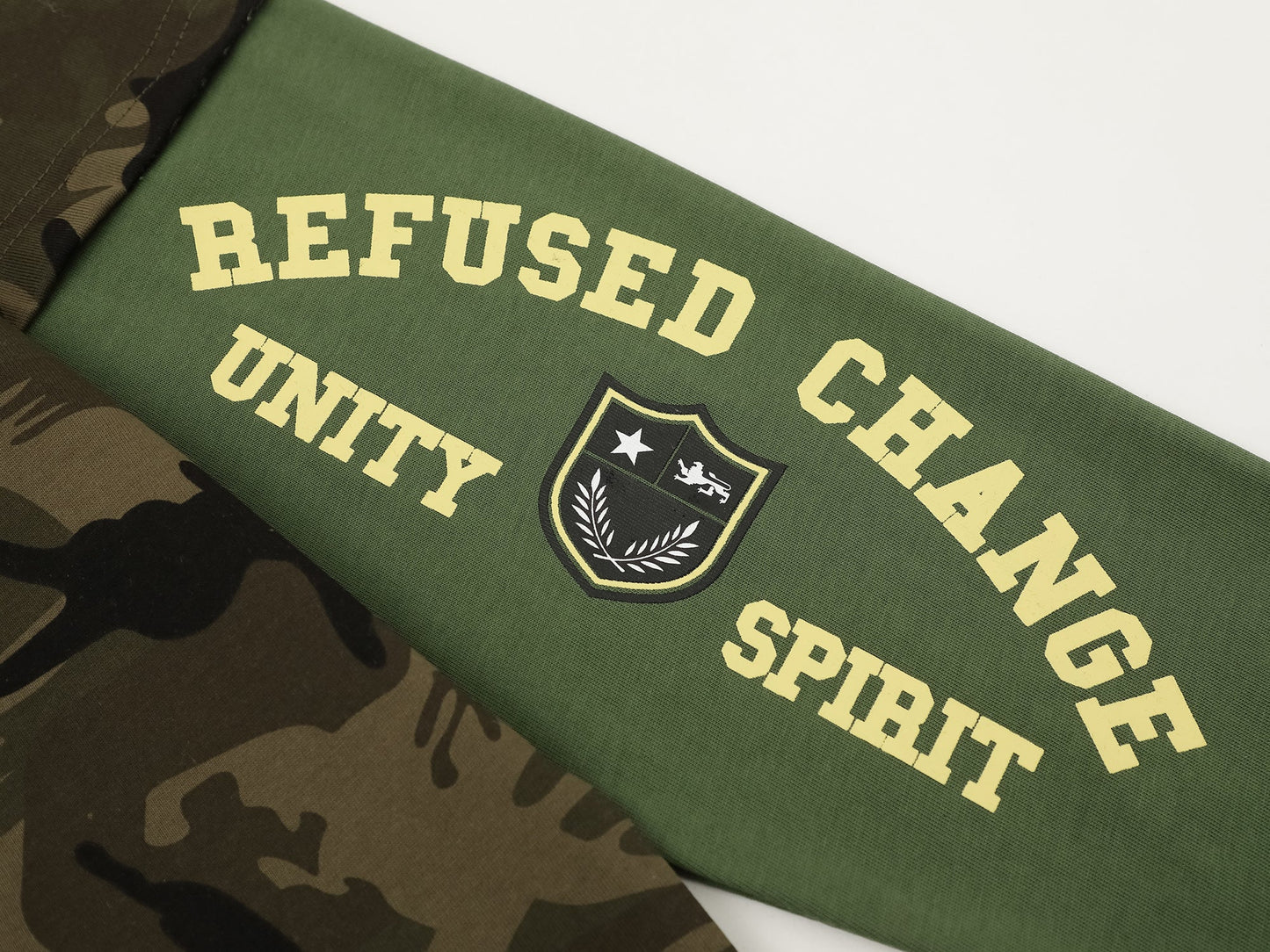 CapCabin Layered Camo Long Sleeve Tee