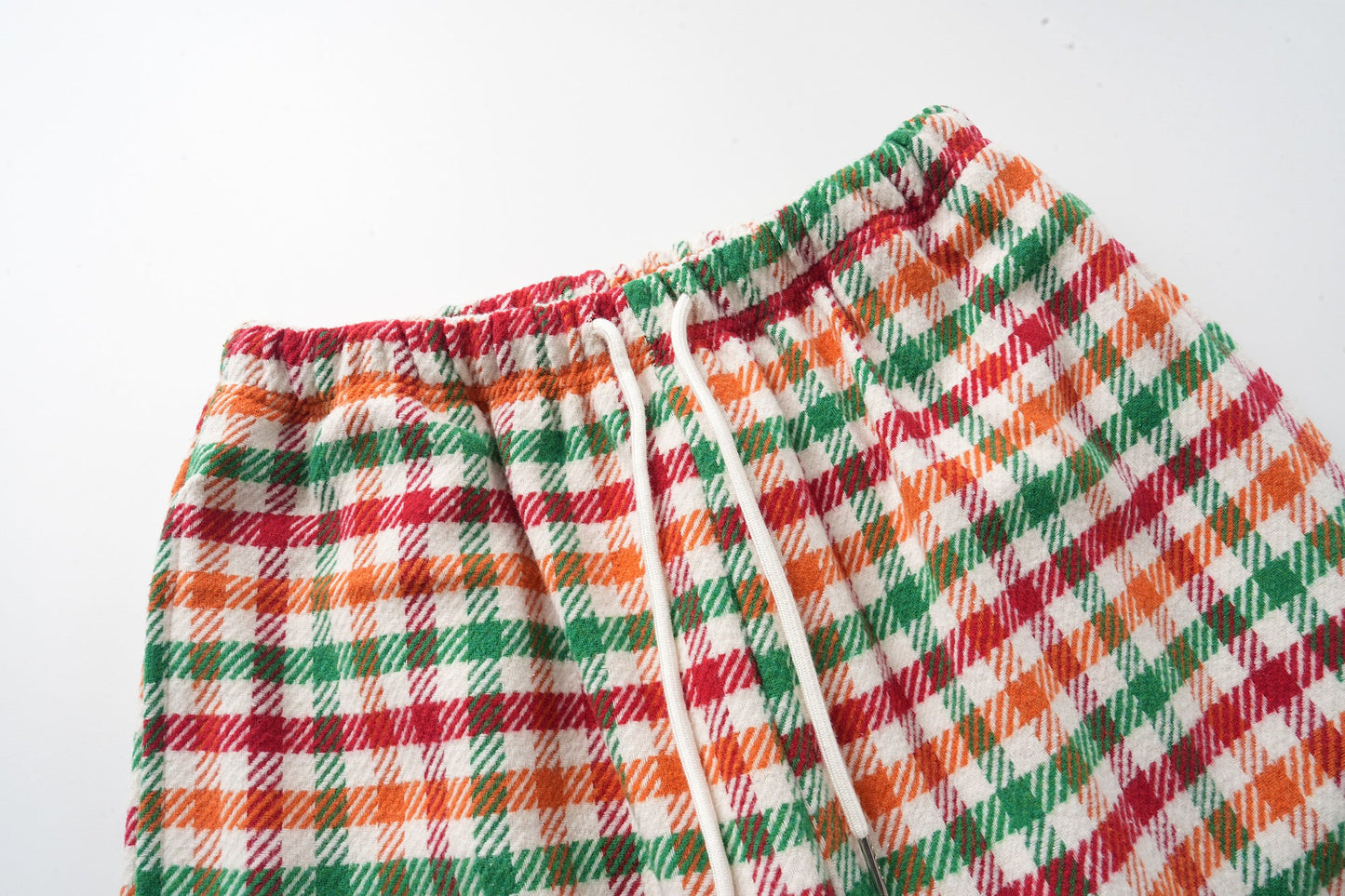 CapCabin Vintage Plaid Wide-Leg Pants