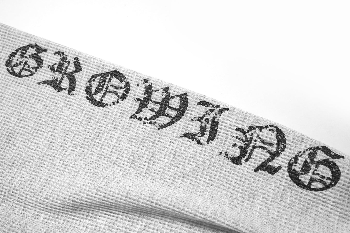 CapCabin Gothic Cross Knit Sweatshirt