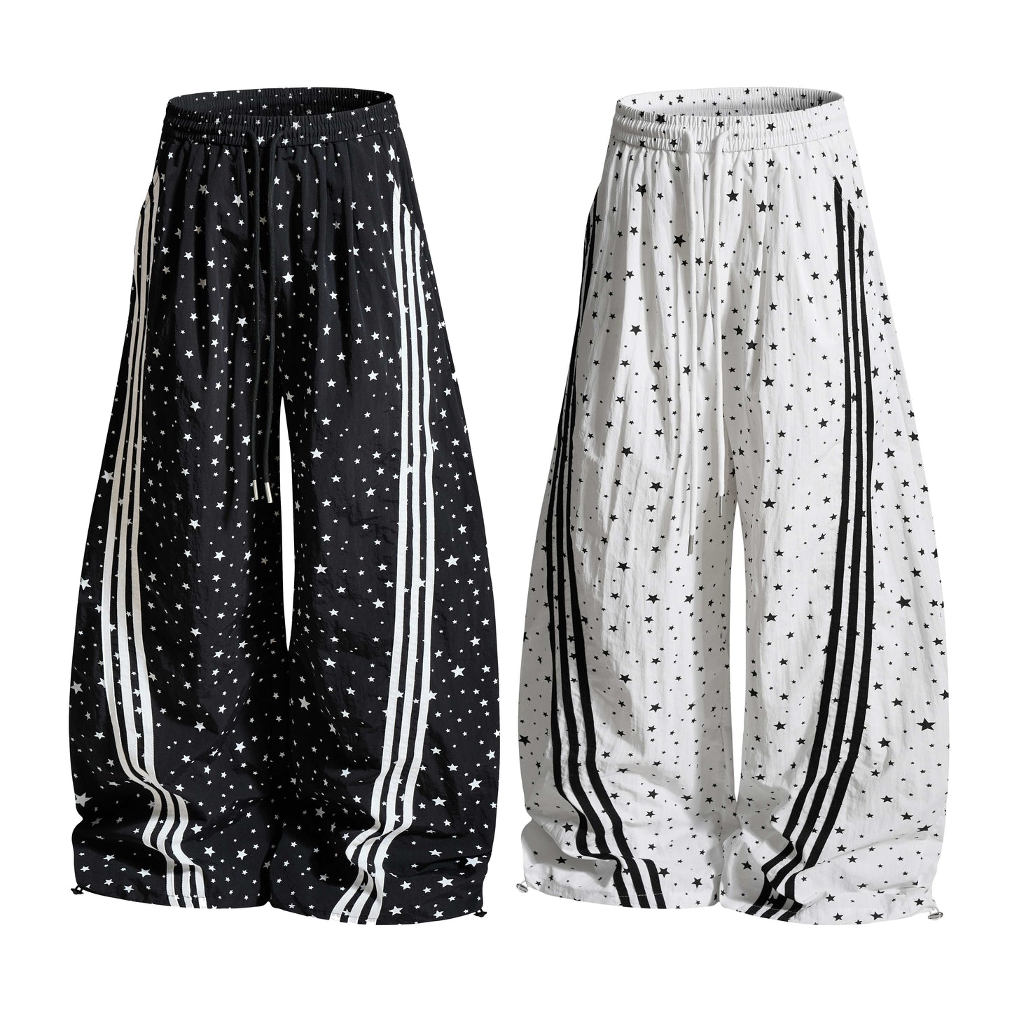 CapCabin Starline Track Wide-Leg Pants