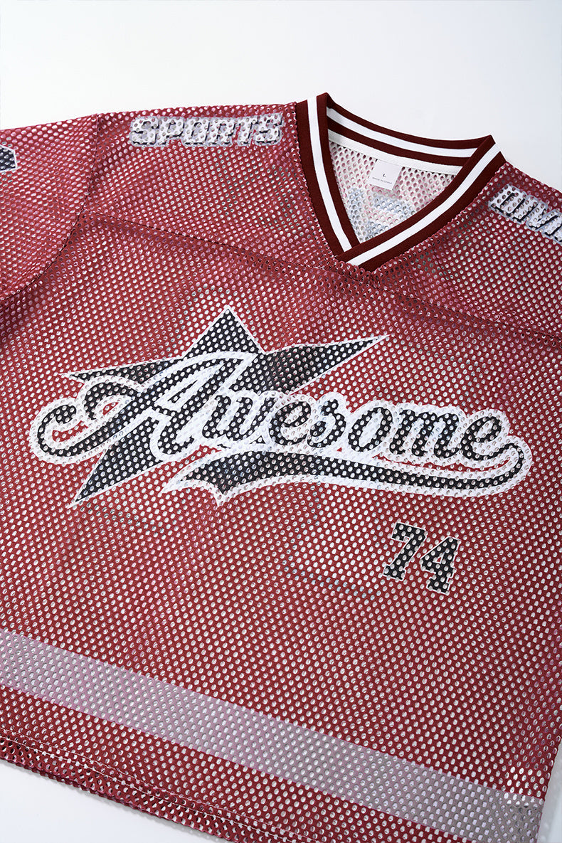 CapCabin “Awesome 74” Mesh Jersey T-Shirt