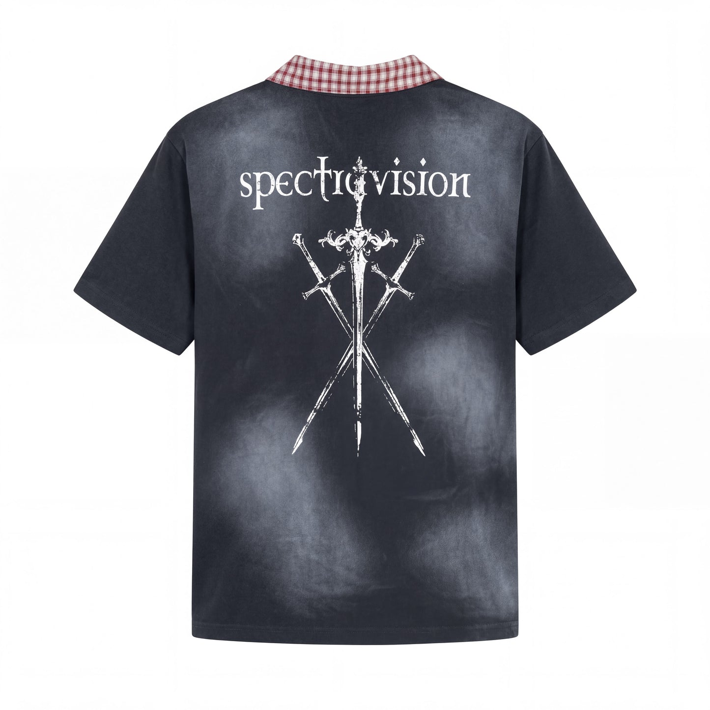 CapCabin “Grunge Star Zip Polo Tee”