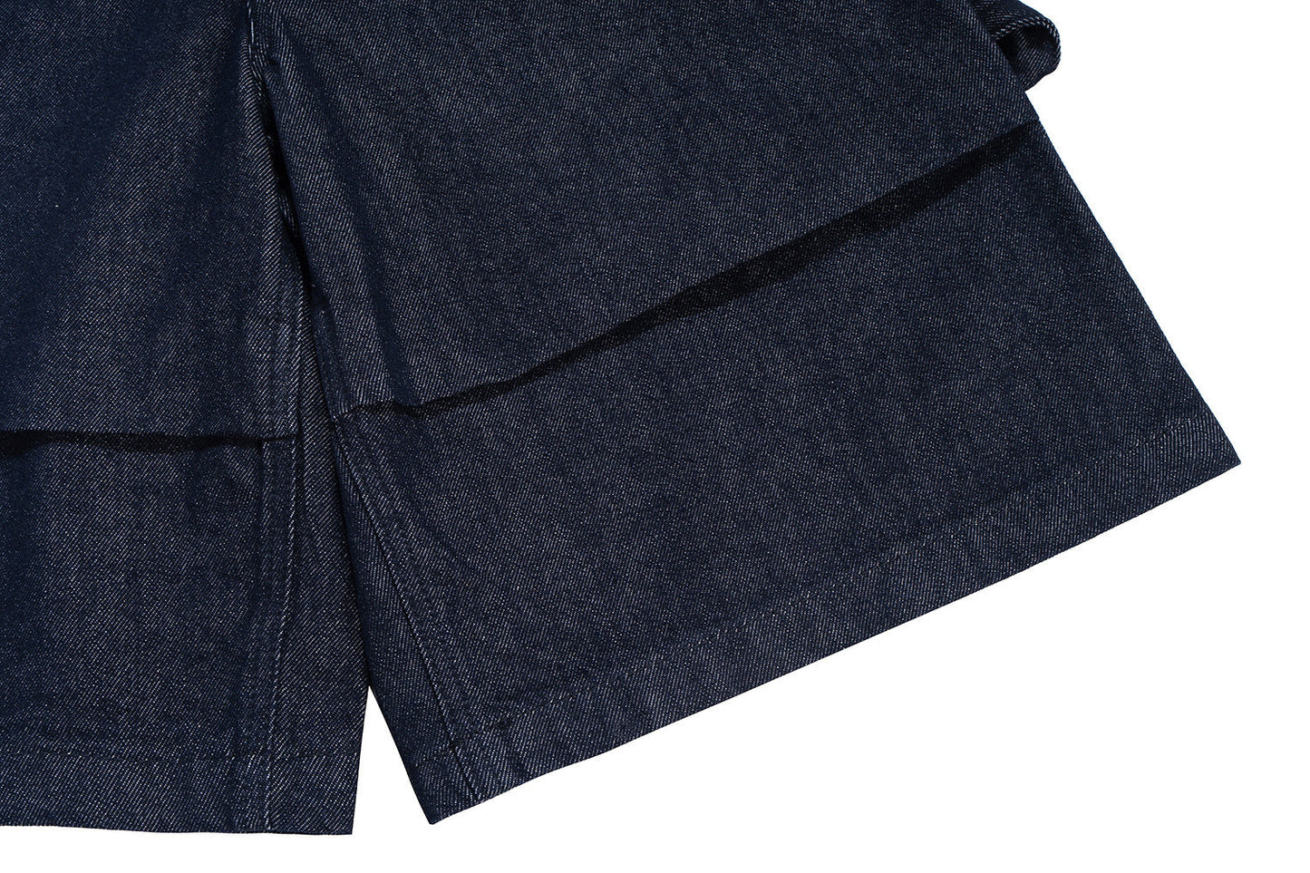 CapCabin “Layered Utility Denim Shorts