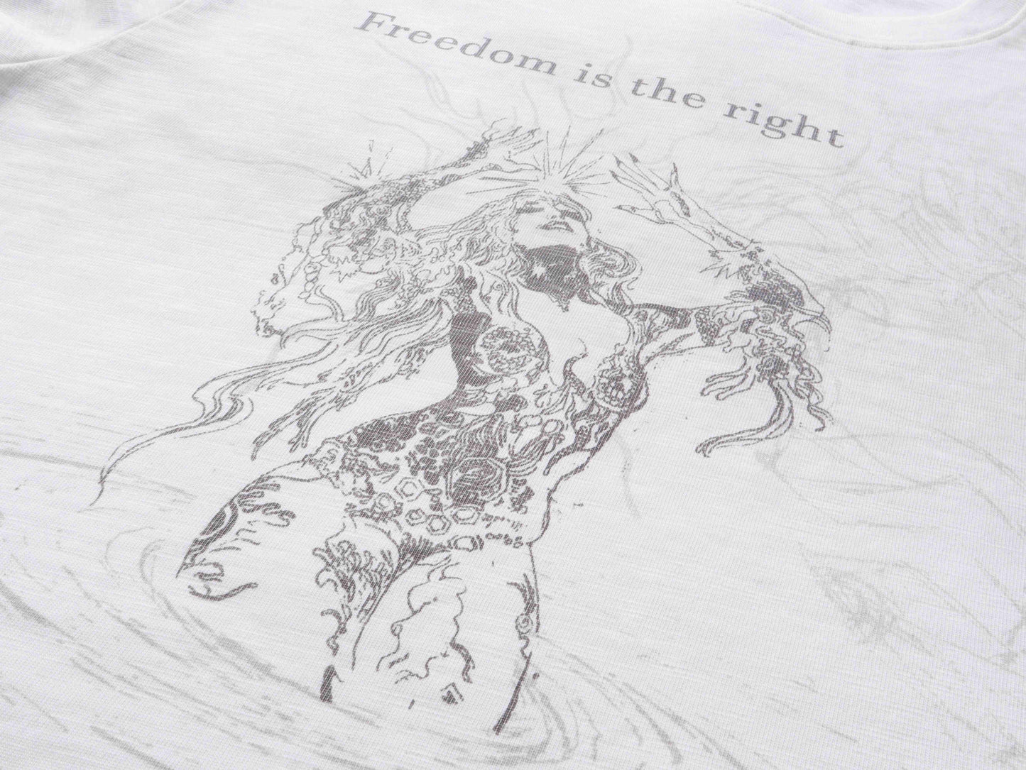 CapCabin “Freedom Sketch Long Sleeve Tee”