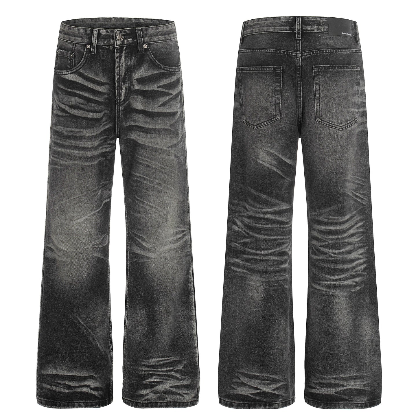 CapCabin Washed Athletic Blend Denim Pants
