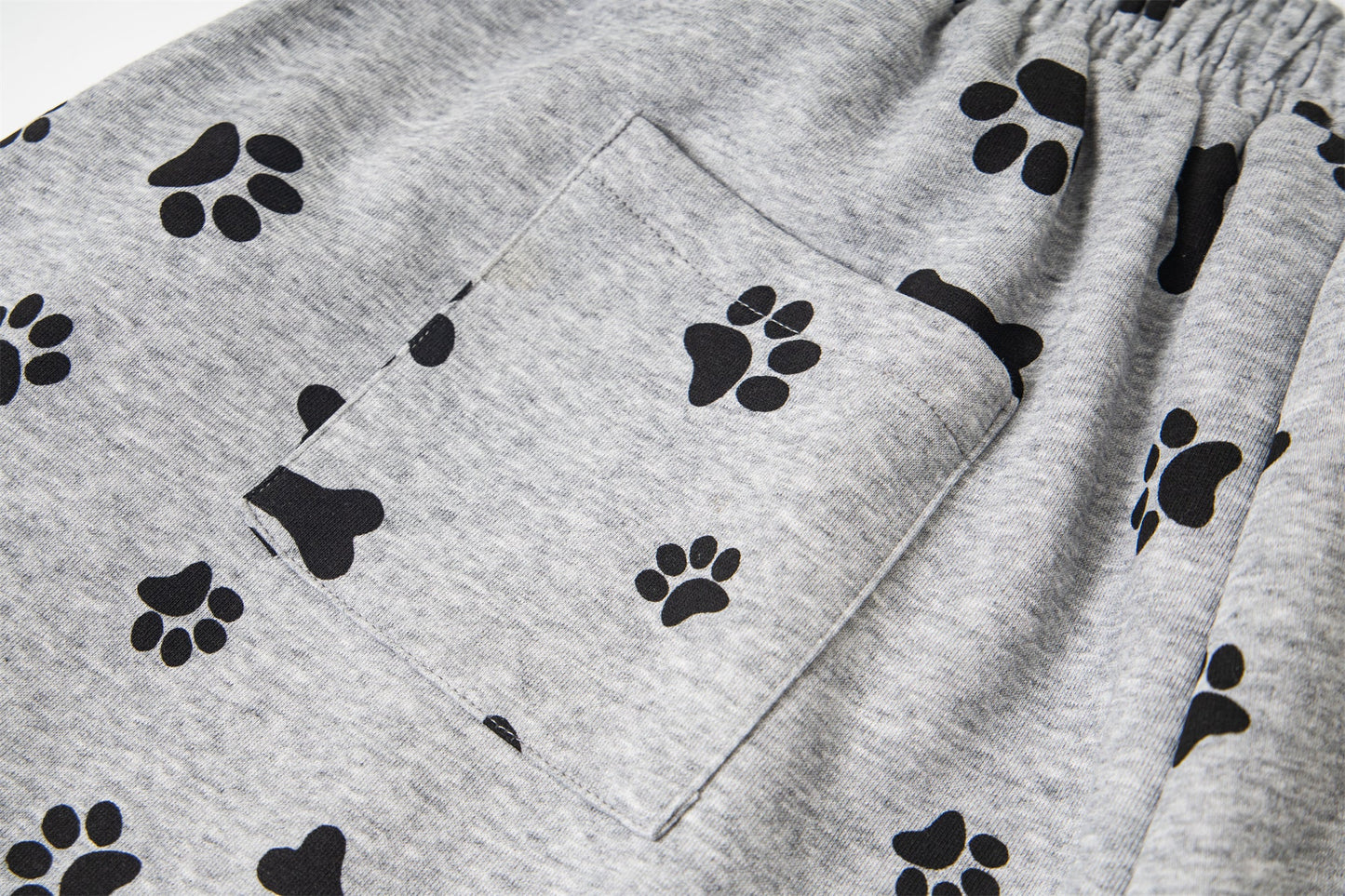CapCabin Paw Print Lounge Pants