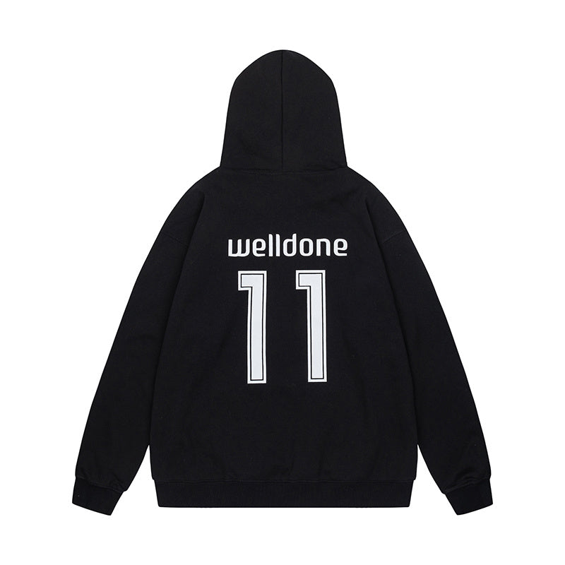 WELLDONE Crest Logo Pullover Hoodie
