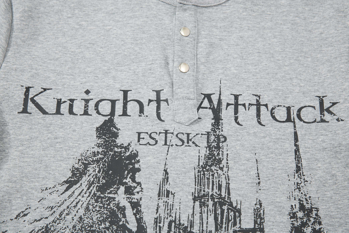 CapCabin “Knight Attack Graphic Polo Tee”