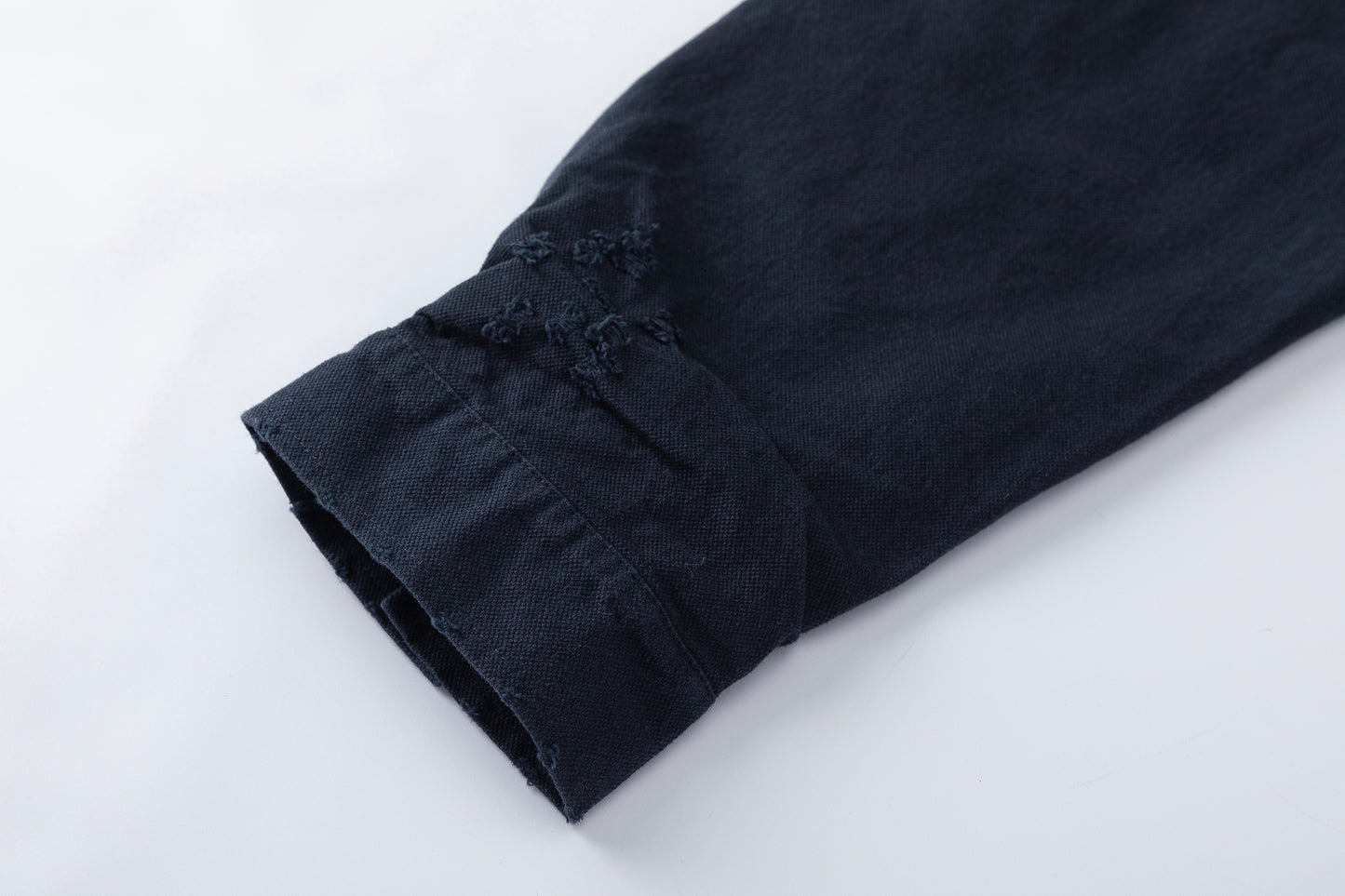 PROJECT G/R Striped Distressed Rugby Polo Shirt