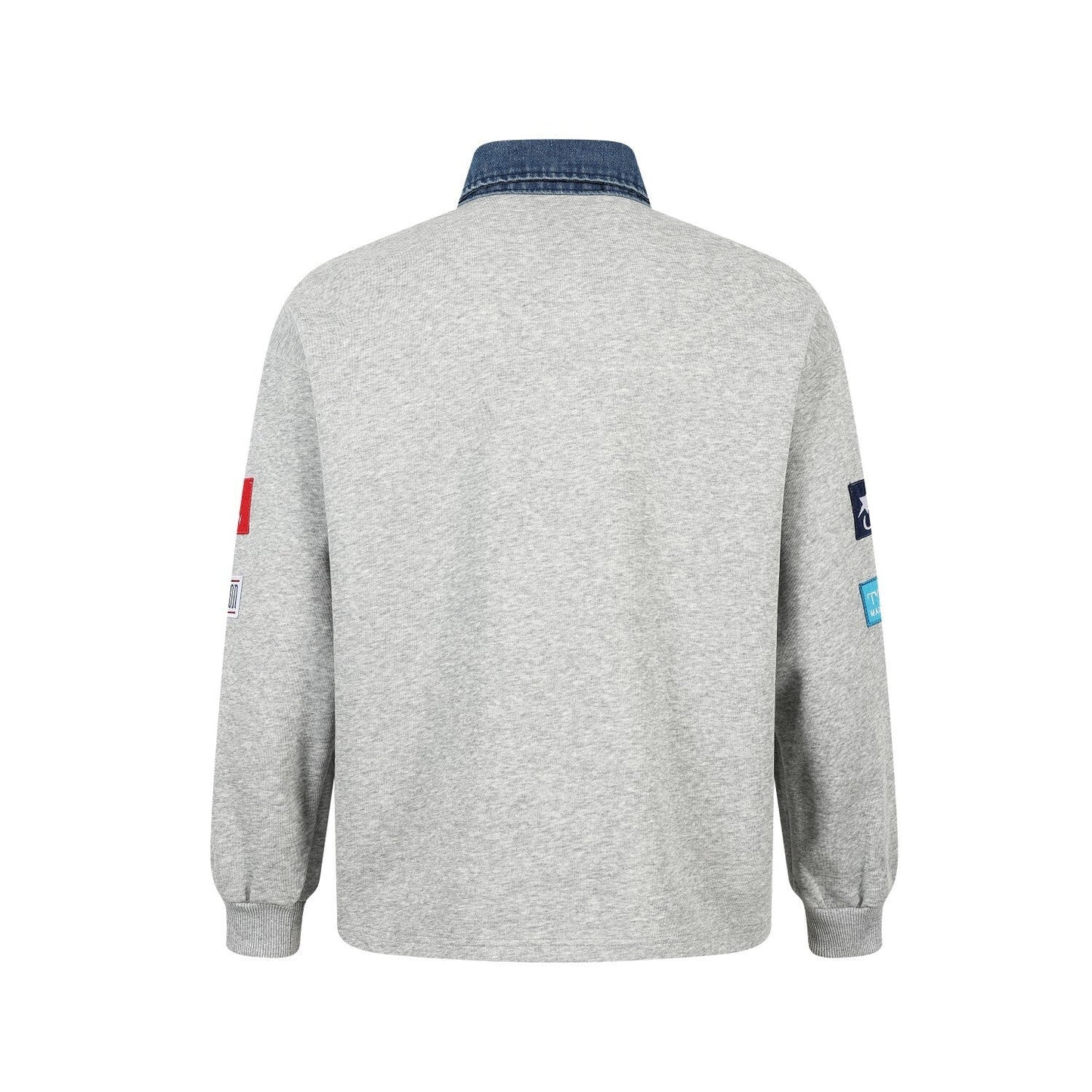 CapCabin Patchwork Polo Sweatshirt