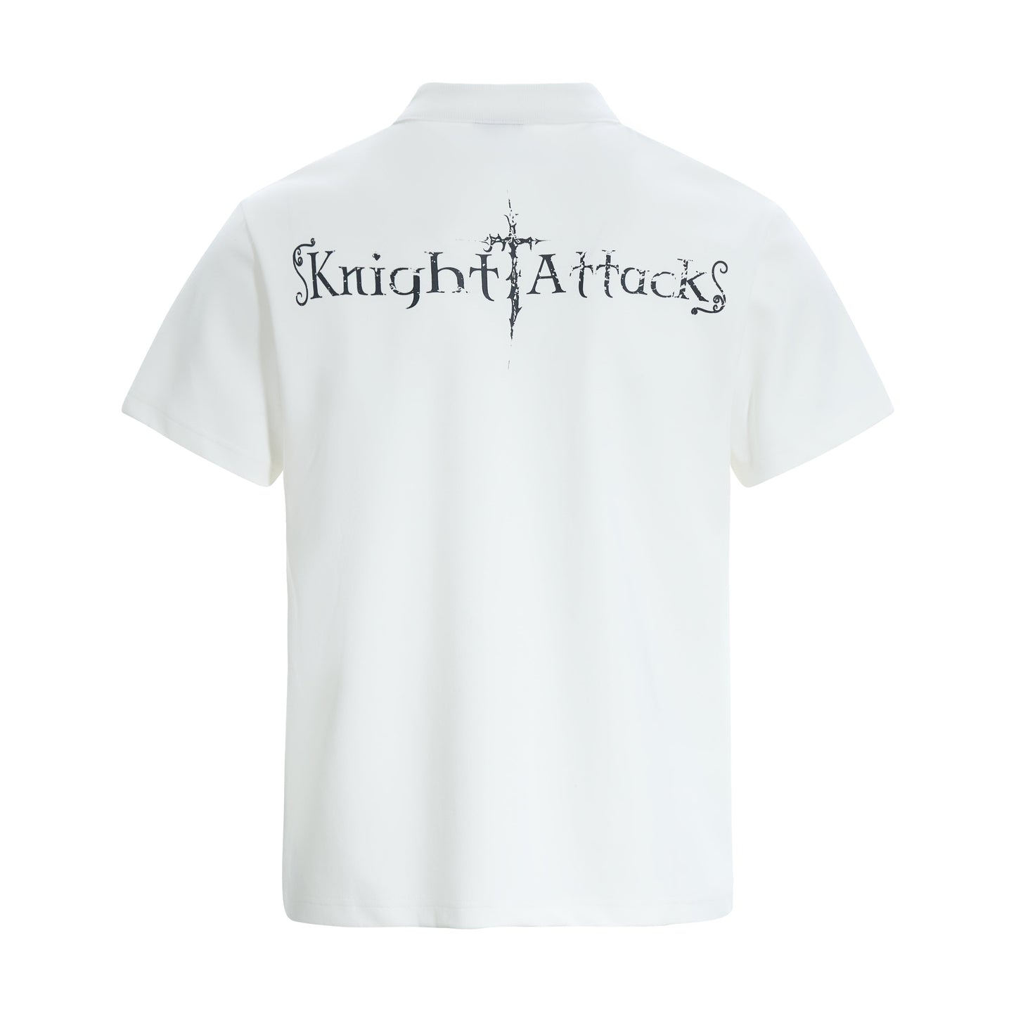 CapCabin “Knight Attack Graphic Polo Tee”