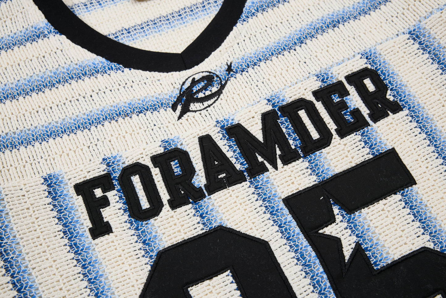 CapCabin “Varsity Stripe Knit Tee”